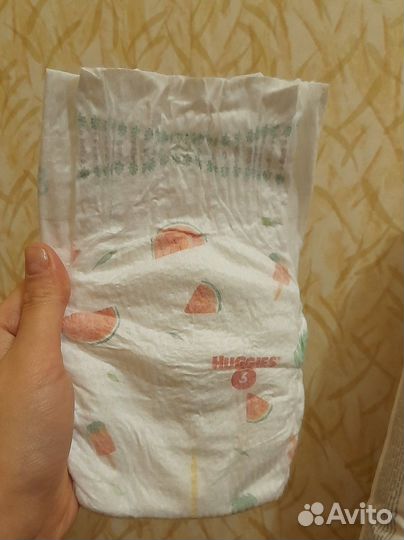 Памперсы хаггис Элит софт 3