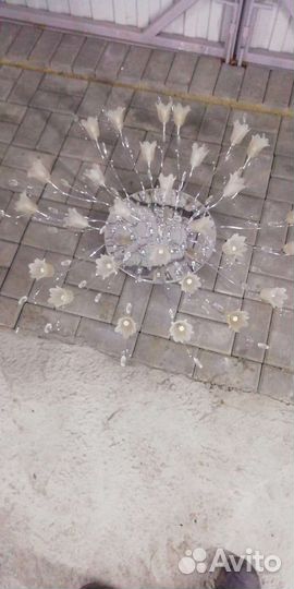 Люстра б/у