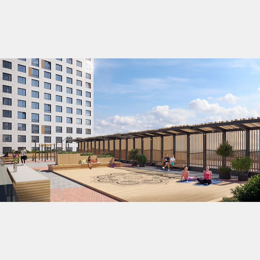 2-к. квартира, 61,6 м², 13/18 эт.