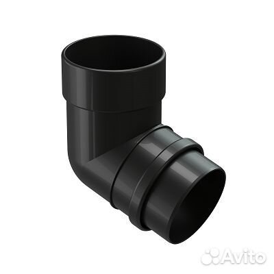 Колено 72 гр Docke Lux 100 мм карбон