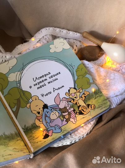 Альбом на первый годик Фотоальбом ручной работы