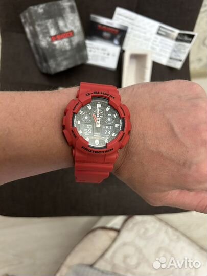 Часы наручные Casio G-Shock GA-100B-4A