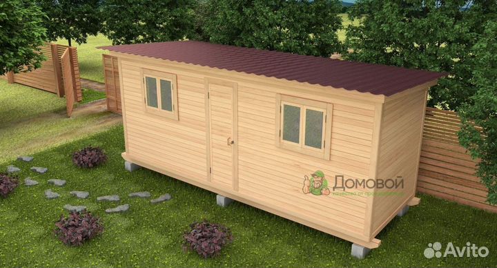 Бытовка / хозблок за 1 день