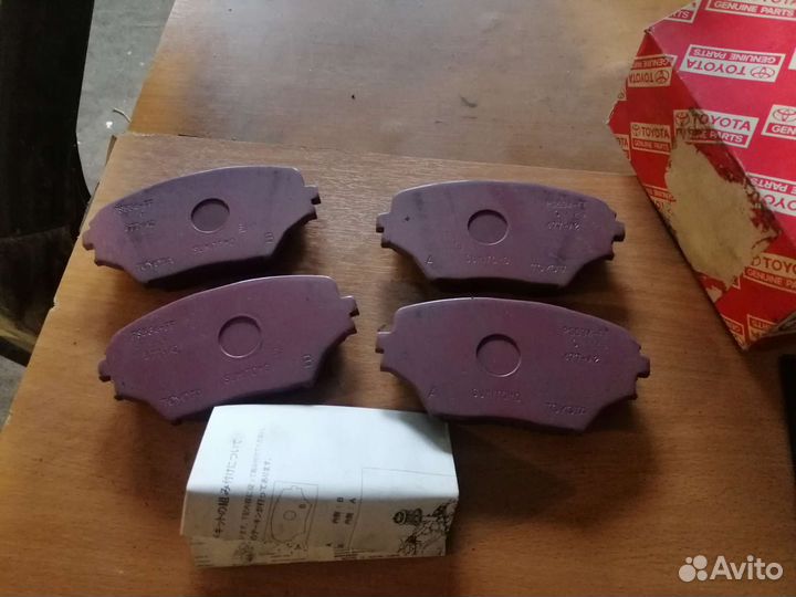 Колодки тормозные toyota RAV-4 II 00- передние