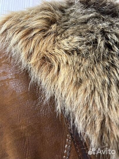 Дубленка натуральная женская 44 бу