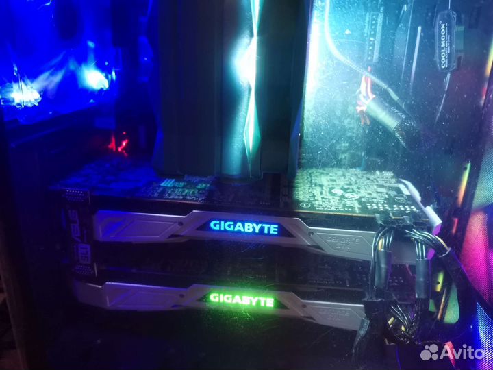 Видеокарта Gtx 1080 ti gigabyte 11g