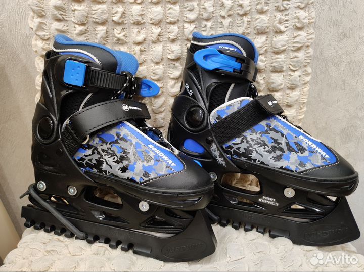 Коньки детские раздвижные