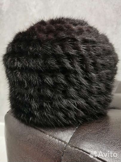 Шапка норковая женская
