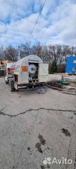 Заправка газгольдера Доставка газа газовозом