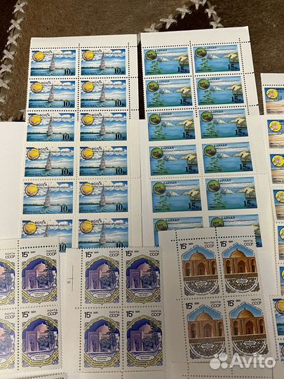 Марки серия города