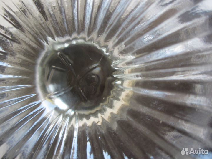 Вазы2 на Ножке Г.Х.З Стекло СССР