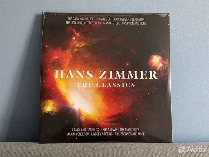 Виниловая пластинка Hans Zimmer саундтреки (новая)