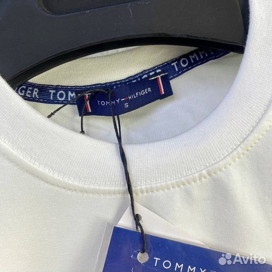 Свитшот мужской tommy hilfiger белый