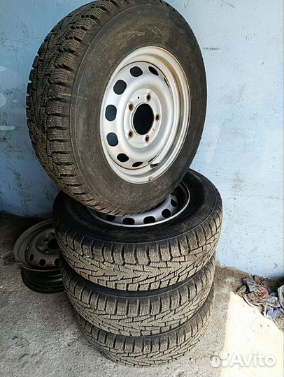 Колеса зимние Нива 215/65/R16