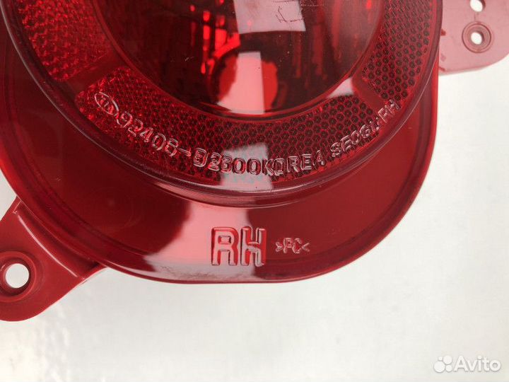 Фонарь задний противотуманный правый Kia Soul 2 (P