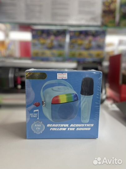 Беспроводная колонка Kimiso KMS-190 + микрофон