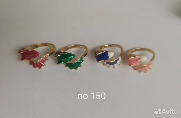 Кольца бижутерия