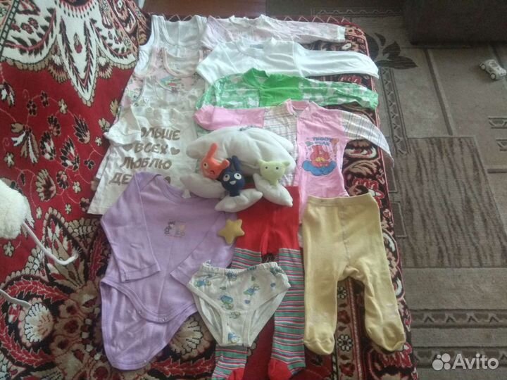 Вещи пакетом на девочку