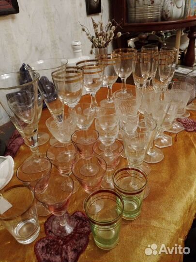 Бокалы и рюмки СССР