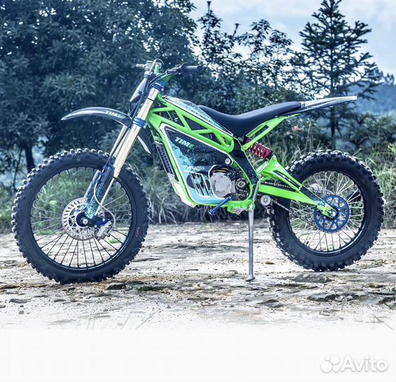 Электромотоцикл эндуро E Time