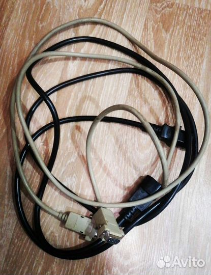 Кабель для монитора VGA и удлинитель