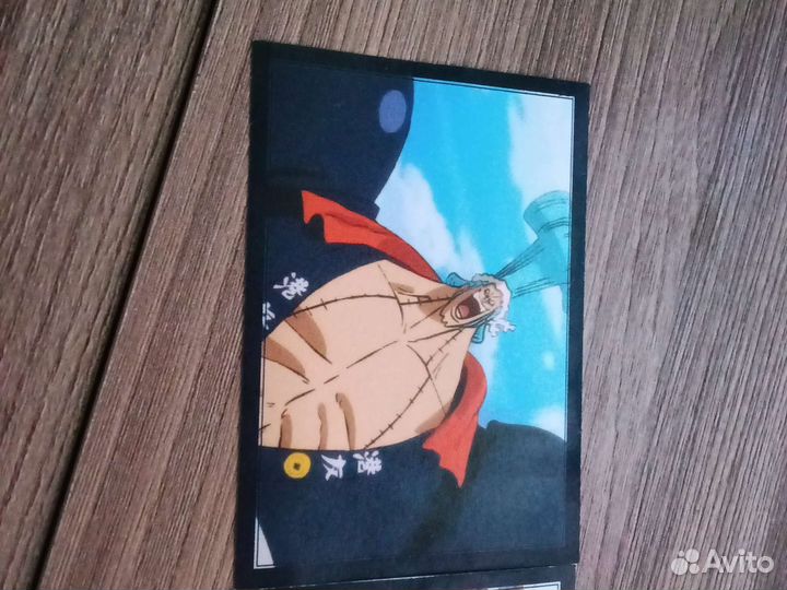 Карточки ванпис наклейки