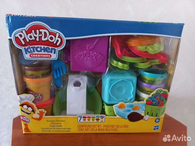 Новый набор плей до кухня и миксер