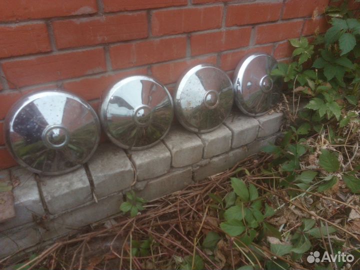 Хромированные колпаки москвич