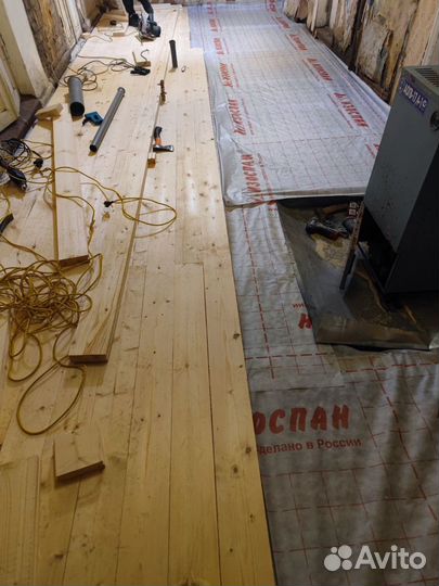 Ремонт деревянных полов