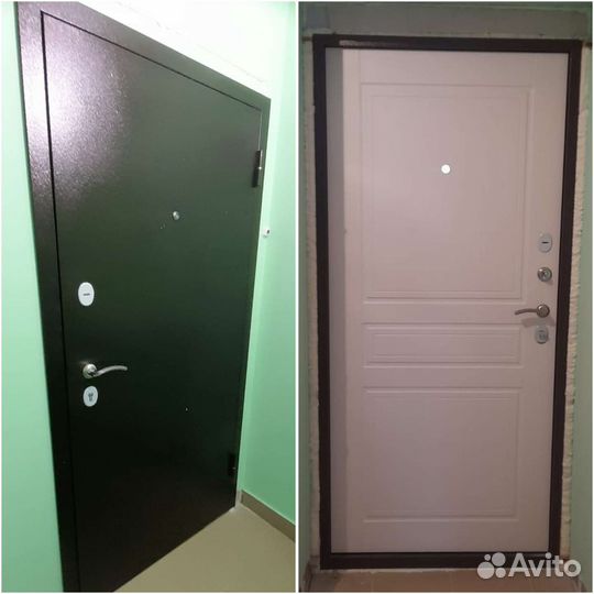 Дверь входная металлическая