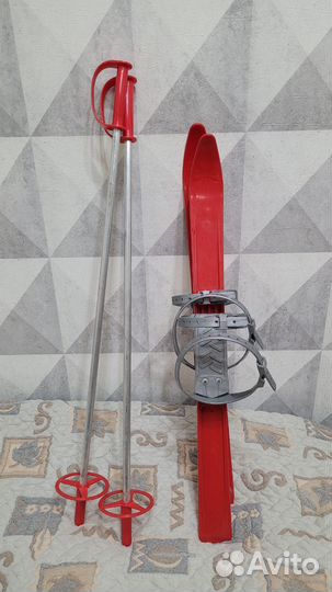 Лыжи детские пластиковые
