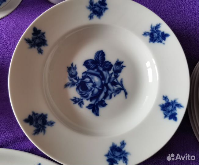 Столовый сервиз СССР, фарфор, Чехословакия 1970г