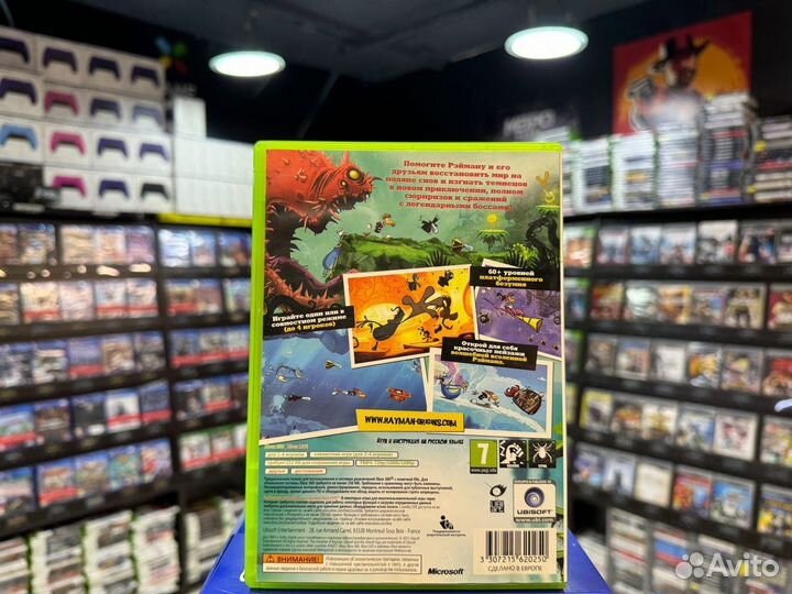 Игры для Xbox 360: Rayman Origins (Русская версия)