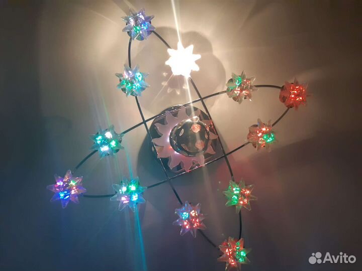 Люстра светодиодная с пультом бу