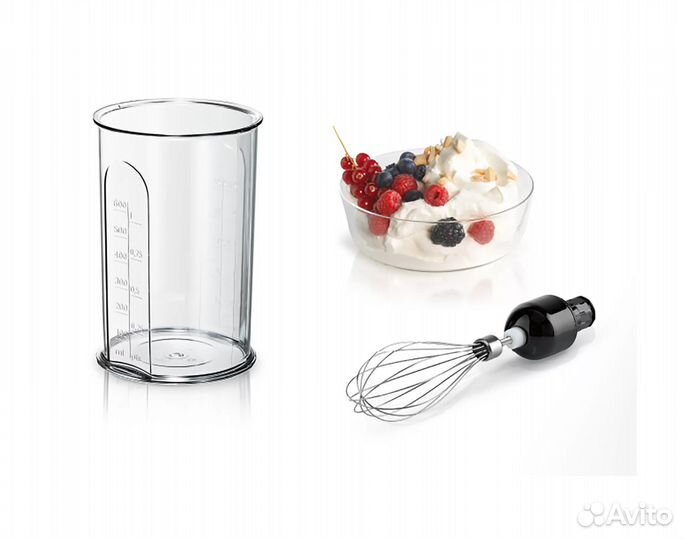 Блендер Bosch ErgoMixx MS6CB61V5, черный