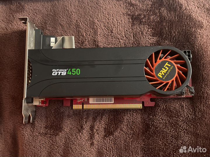 Видеокарта geforce GTS 450 Palit 1gb
