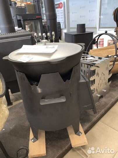 Печь - казан Самобранка от завода Vöhringer