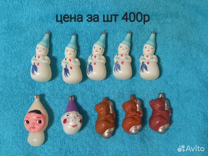 Елочные игрушки СССР
