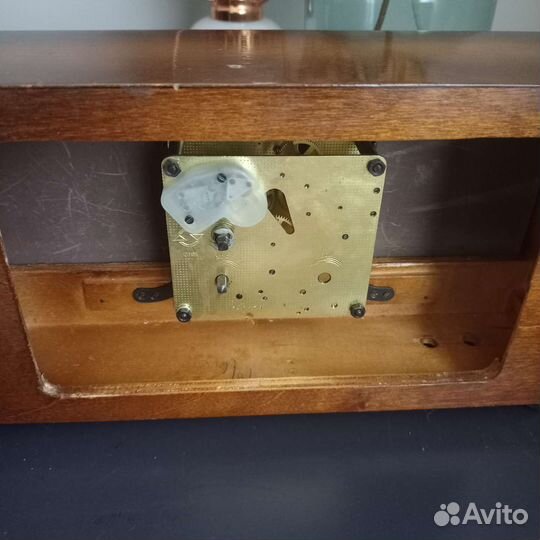 Настольная лампа ссср+часы Весна