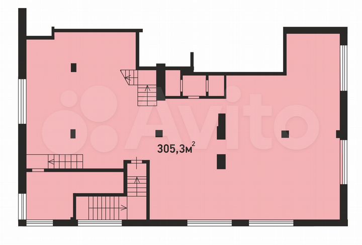 Помещение с евроремонтом, 305.3 м²