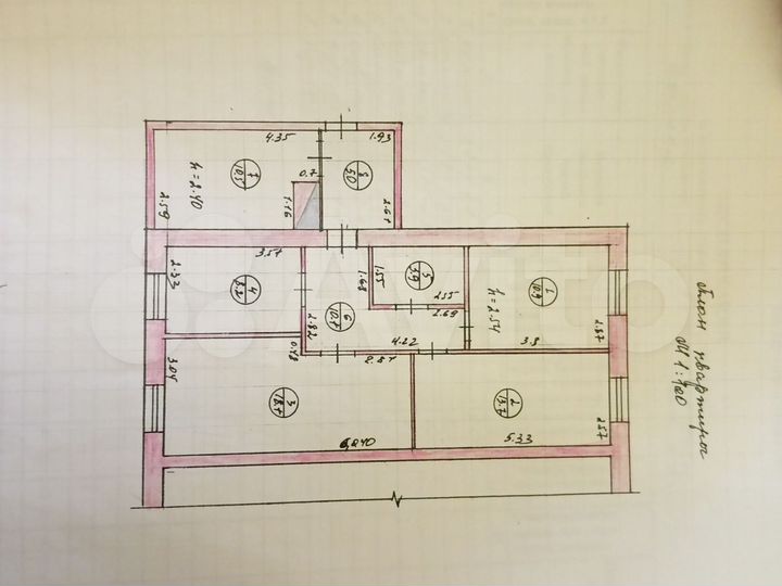 Коттедж 82 м² на участке 12 сот.