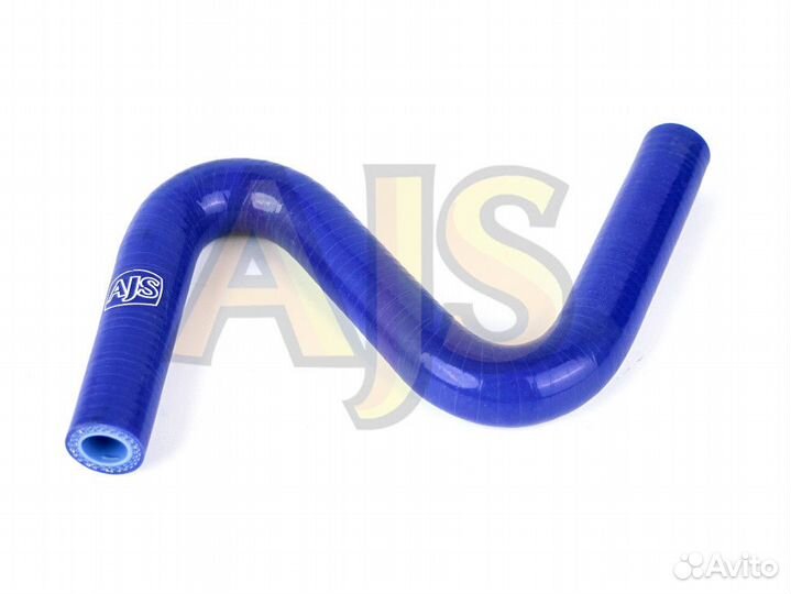 Патрубок водостойкий универсальный Z-образный 12мм черный