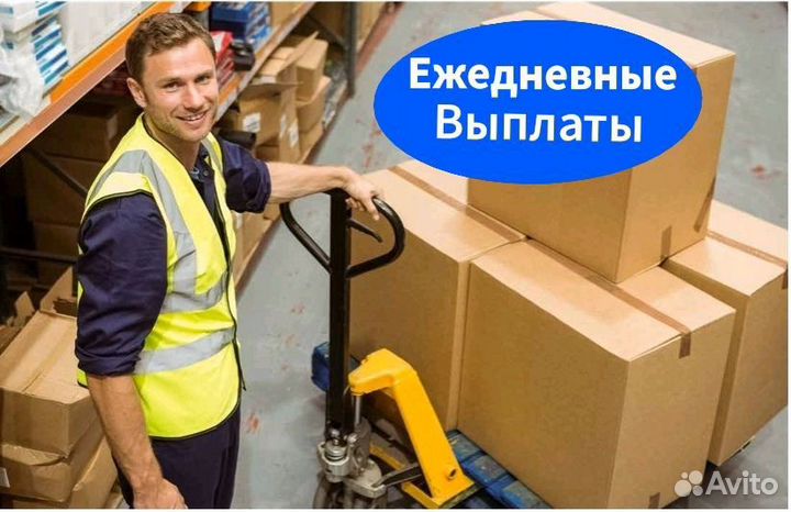 Грузчик ежедневные выплаты