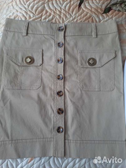 Юбки (ткань и эко кожа) пиджак (Bershka)