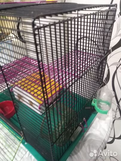 Клетка для грызунов 30.5*21*32(высота)