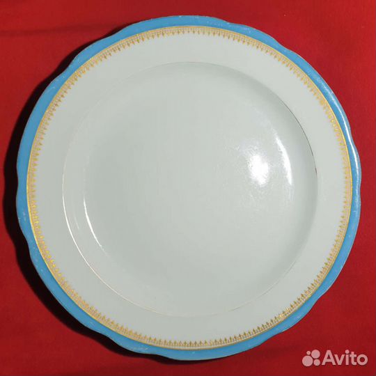 Фарфоровое блюдо D36см Кузнецов