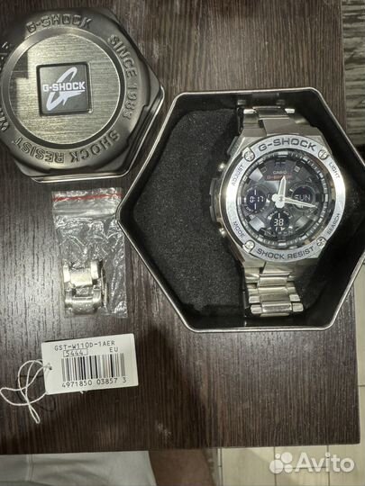 Наручные часы casio G-shock 5444 GST-W110D-1AER