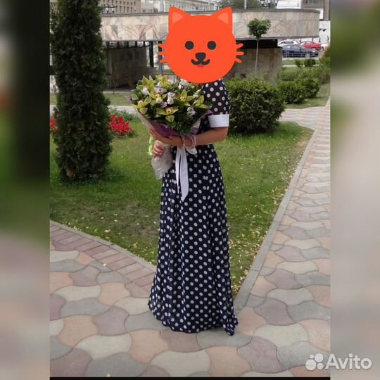 Вечернее платье в пол 44 р