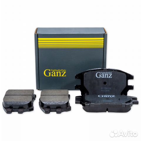 Колодки передние lexus RX300 97-03 ganz GIJ0907