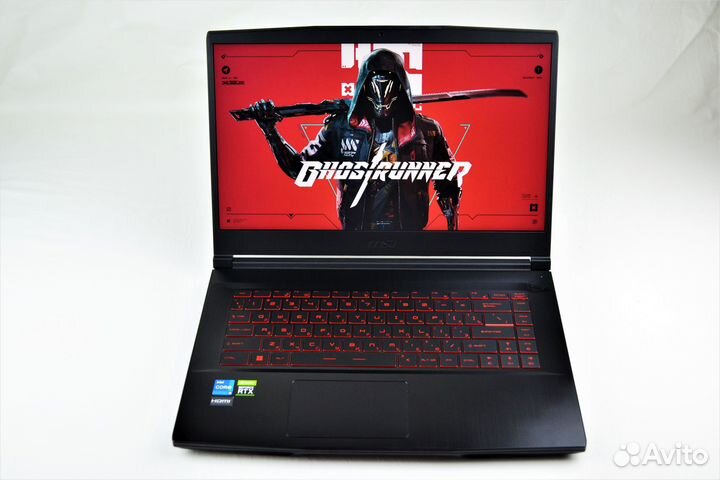 Игровой Ноутбук MSI RTX 3050 Ti/I5/8/512